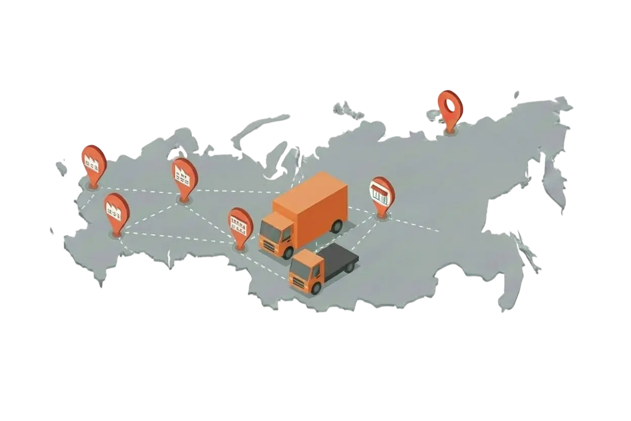 Доставка груза в строймаркеты из Мурманска
