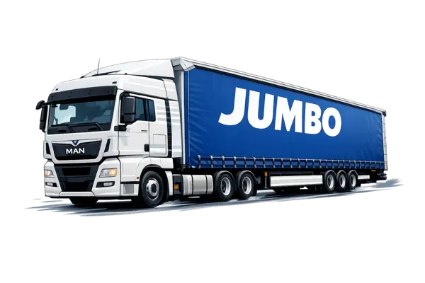 Грузоперевозки полуприцепом Юмба (Jumbo) из Мурманска