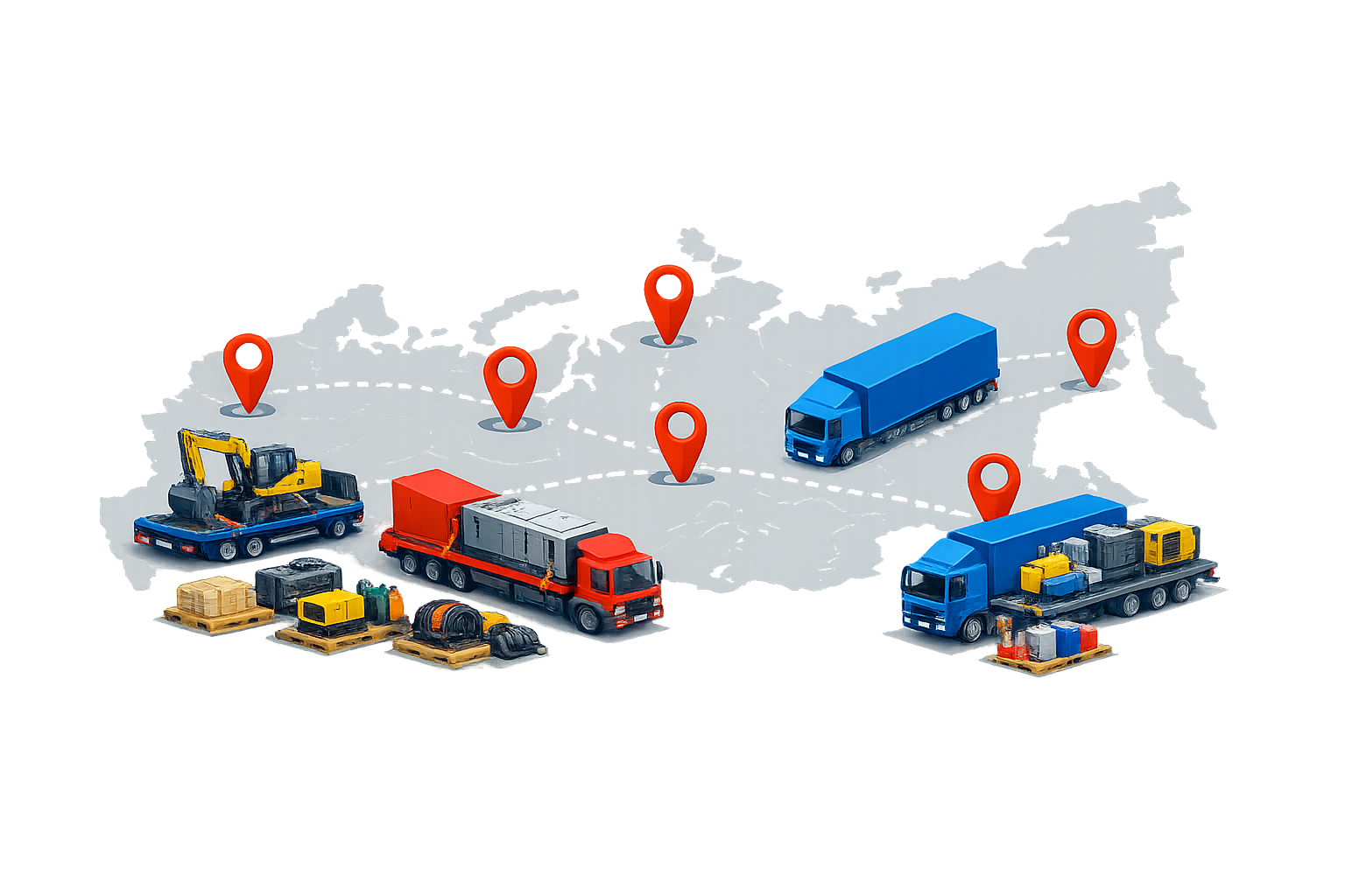 Перевозка оборудования в Мурманске