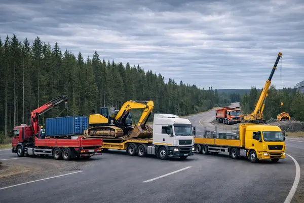 Спецтранспорт для перевозки груза в Мурманск